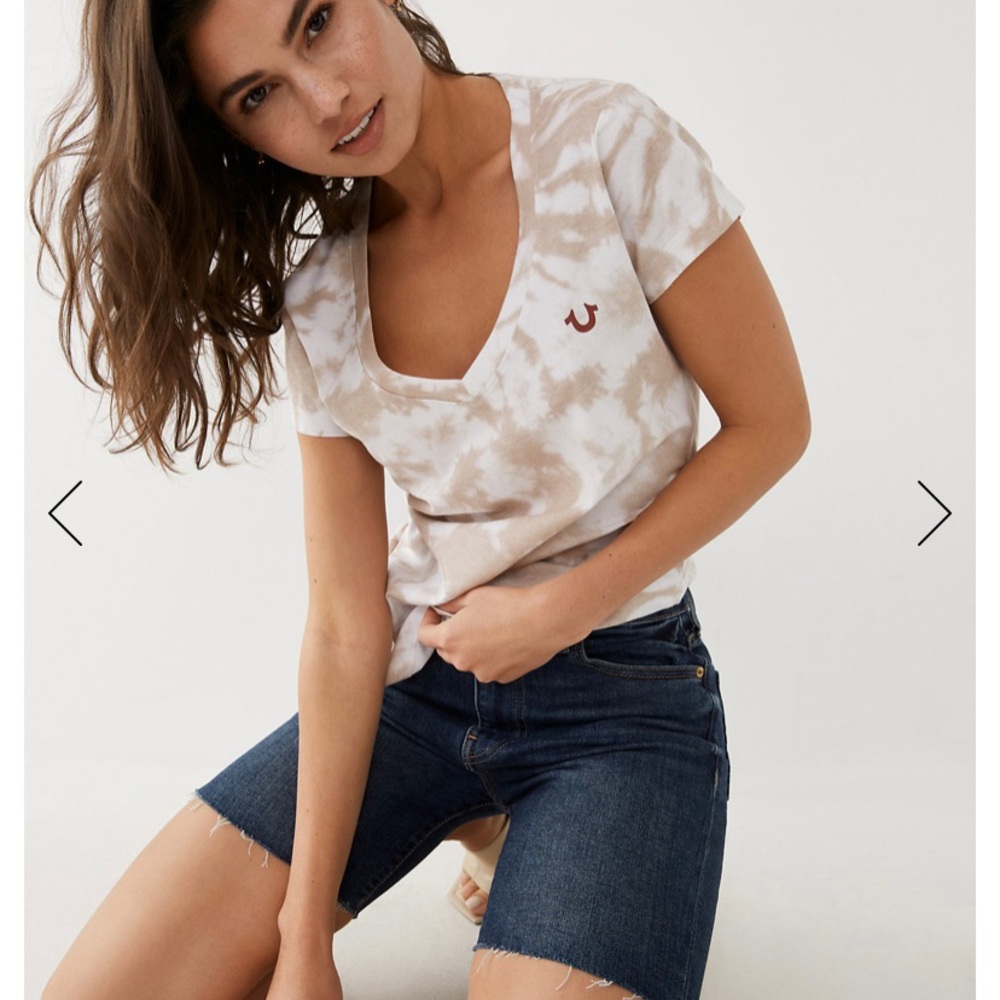 True religion tie dye tshirt